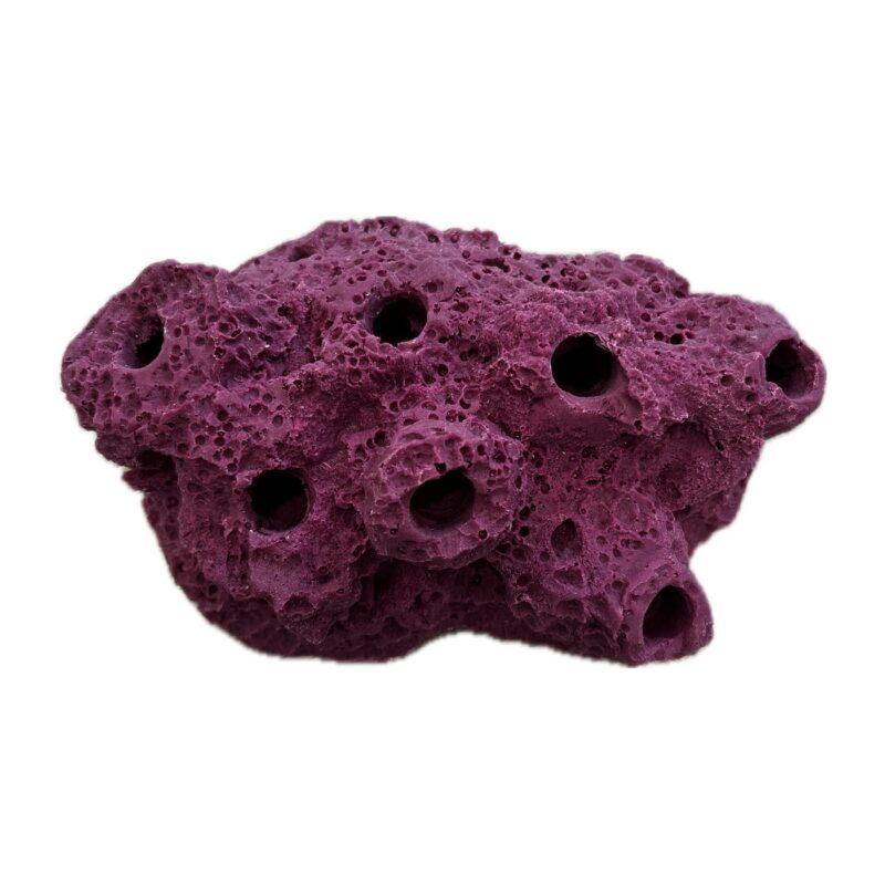 7 Hole Sandbed Frag Rock for Live coral plug ons