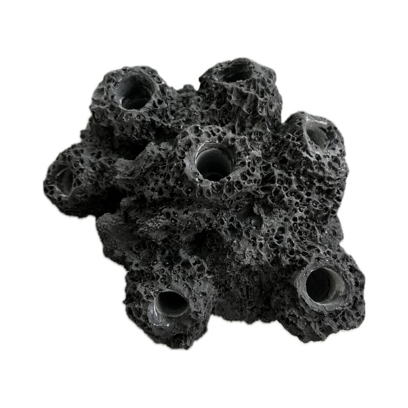 7 Hole Sandbed Barnacle Cave/Critter hideout Frag Rock for live coral plug ons - Image 7