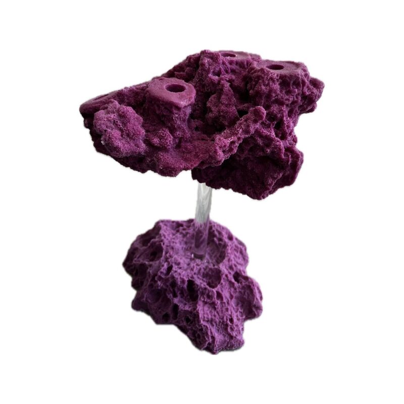 SANDBED Lg. Rock "Floating Look" Island Frag Rock for Live Coral w/ Added Base