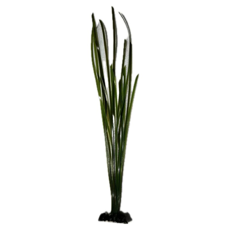 Artificial Eelgrass on rock base for Aquariums and Aquascaping (2 Size Options) great for seahorses!! - Image 2